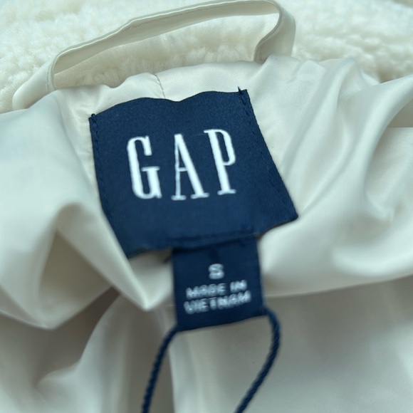 Gap women’s jacket size small cream color new - Picture 5 of 11